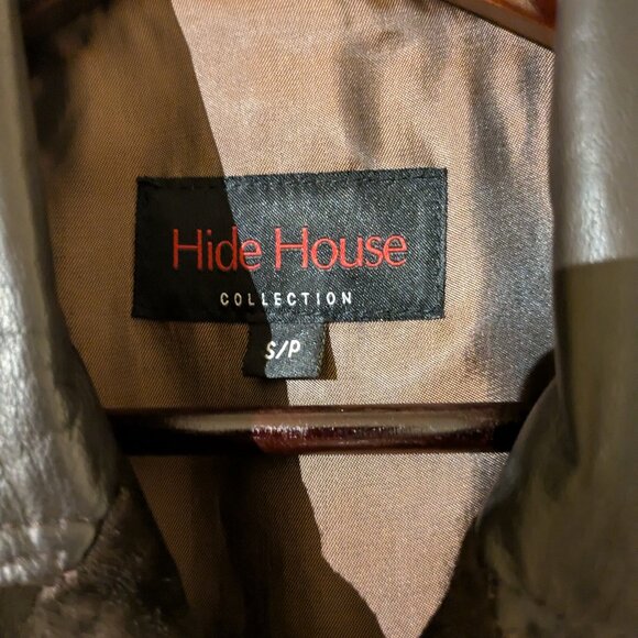 Old Hide House Suede Leather Jacket - Picture 3 of 6